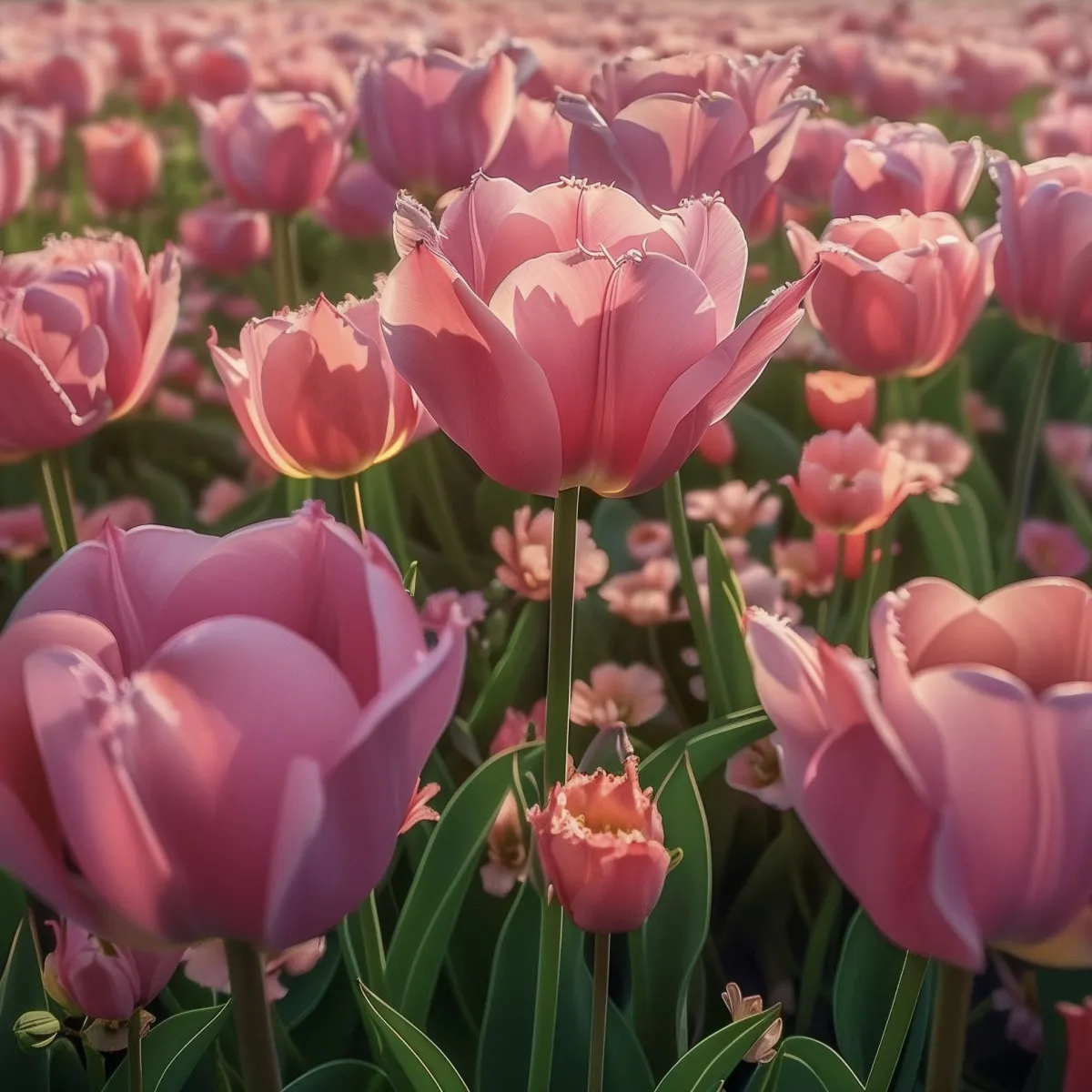 №3 Pink Tulip-bg